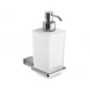 Gedy liquid soap dispenser Kansas, 3881-13, glass/chrome, without fastening, 3881-13