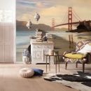 Флизелиновые фотообои Komar Stefan Hefele Golden Gate 400x250 см, 10 м2 (4 полотна) SH048-VD4