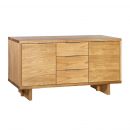 Home4You Lisbon Chest of Drawers, 180x45x82cm, Natural (18104)