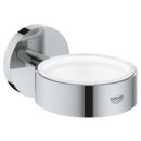 Grohe Essentials New, glass/soap dish holder, chrome, 40369001