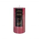 Home4You FRESH CRANBERRY Candle, D6.8xH14cm, pink, cranberry (80093)