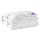 Одеяло, 150x210 см, белое, пуховое (84483)