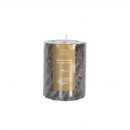 Home4You PURE COLOR Candle, D6.8xH9.5cm, Grey, Unscented (80159)