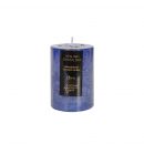 Home4You HEALING CRYSTAL SPA Candle, D6.8xH9.5cm, blue, ocean (80084)
