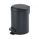 Gedy Bathroom Waste Bin (Trash Can) Potty 5l, Black, 3309-14