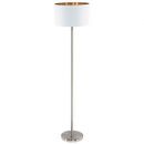 Pasteri Floor Lamp 60W E27 White/Brass (252418) (95174)