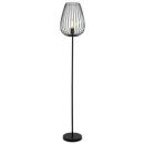Newtown Floor Lamp 60W E27 Black (152698) (49474)