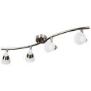 Twice Spotlight 4x4W LED 3000K 1280lm matte nickel (188250) (81090401)