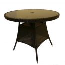 Besk Besk Garden Table, 66x66xcm, Brown (4750959079140)