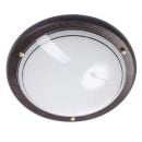 UFO Ceiling Light 60W, E27, Dark Wood (077151) (13-71104)