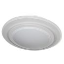 August LED Ceiling Light with Remote 80W, 3000K+6000K, 4900lm, White (148278) (X0263-D49_WH)