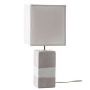 Creto Table Lamp 40W E14 Grey/White (188438)(52232124)