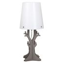 Huntsham Table Lamp 40W E14 Grey/White (152849)(49366)