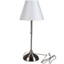 Teiko Table Lamp 60W E27 Matte Nickel (148362)(MT58017A-1_WH)
