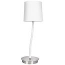 Flex Table Lamp 40W E14 White/Matte Nickel (391753)
