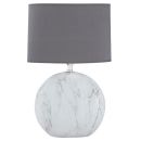 Foro Marble Table Lamp 60W E27 Marble/Grey (392220)(51284)