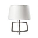 Lareno Table Lamp 60W E27 Silver/Grey (060179)(LB)