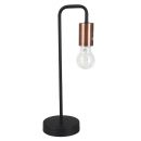 Herpe Table Lamp 60W E27 Black/Bronze (077603)(41-66862)
