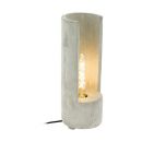Galda lampa Lynton 60W E27 pelēka/betona (152820)(49112)