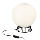 Dingli Table Lamp 60W E27 Black/White (248380)(98969/76)