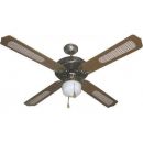 Потолочный вентилятор с лампой, коричневый, медь, 60 Вт, D130см (096298) (147-29001)