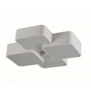 Square Ceiling Light 72W 300+6000K 7658lm White with Remote Control (148310)(70109-4)