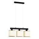 Alfa Ewa Wenge Ceiling Lamp 3x40W (076103)(10333)