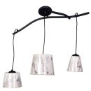 Anco Ceiling Lamp 3x60W E27 Black/Wood (060201)(A3P_WOOD)
