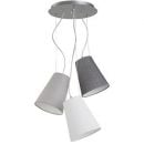 Retto Ceiling Lamp 3X60W E27 Brushed Nickel (388983)(6820)