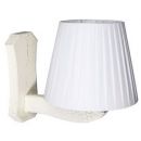Aleksandra Wooden Table Lamp 60W, E27, oak/white (065342) (K-1.2/WHITE)