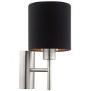 Подвесной светильник для стен 60 Вт, Е27, черный/медь (252424) (95052)