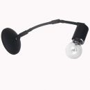 Sienas lampa Omega 60W, E27, melna (060197) (OK1)