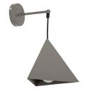 Ceiling lamp 60W, E27, grey (075513) (07417).