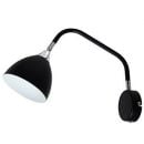 Candellux LIBURA Wall Lamp 40W, E14, Black (077295) (21-43900)