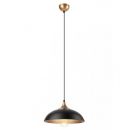 Leffe Kitchen Ceiling Lamp 60W E27 Black/Gold (065417)(LM-1.M/10_CZARNO/ZLOTY)