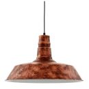 Somerton Kitchen Ceiling Light 60W E27 Antique Brown (352200)(49397)
