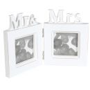 4Living Photo Frame Wood 23.5x1.6x15.2cm, White (016106)(312316)