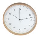 4Living Wall Clock Wooden, 31.7x31.7x4.5cm (016089)(307523)