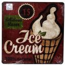 Metal decor ICE CREAM 30x30cm (189435)(72658003)