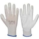 Richmann Ultra Tec Work Gloves L, White (PP00409)