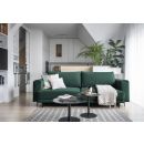 Eltap Dalia Retractable Sofa 260x90x90cm Universal Corner, Green (SO-DAL-38VE)