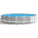 Интекс Каркасный бассейн с водным фильтром Prism 26732NP 549x122см серого цвета