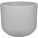 Home4You Fern On Surface Hanging Flower Pot, 37x30cm, White (89150)