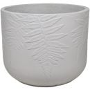 Home4You Fern On Surface Hanging Flower Pot, 37x30cm, White (89150)