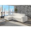 Eltap Conforti Soft Corner Pull-Out Sofa 165x275x87cm, White (Cf_22)