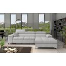 Eltap Ricardo Sawana Corner Pull-Out Sofa 60x280x90cm, Grey (Ric_37)