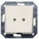 Siemens Delta I-System Cable Outlet Cover Plate, White