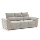Home4You Argos Нераскладной диван, 219x90x96 см, Серый (63957)