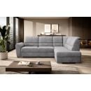 Eltap Siber Cloud Corner Pull-Out Sofa 186x270x93cm, Grey (CO-SIB-RT-03NU)