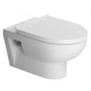 Duravit DuraStyle Toilet with Universal Outlet and Seat, White (KK DURASTYLE BASIC R)